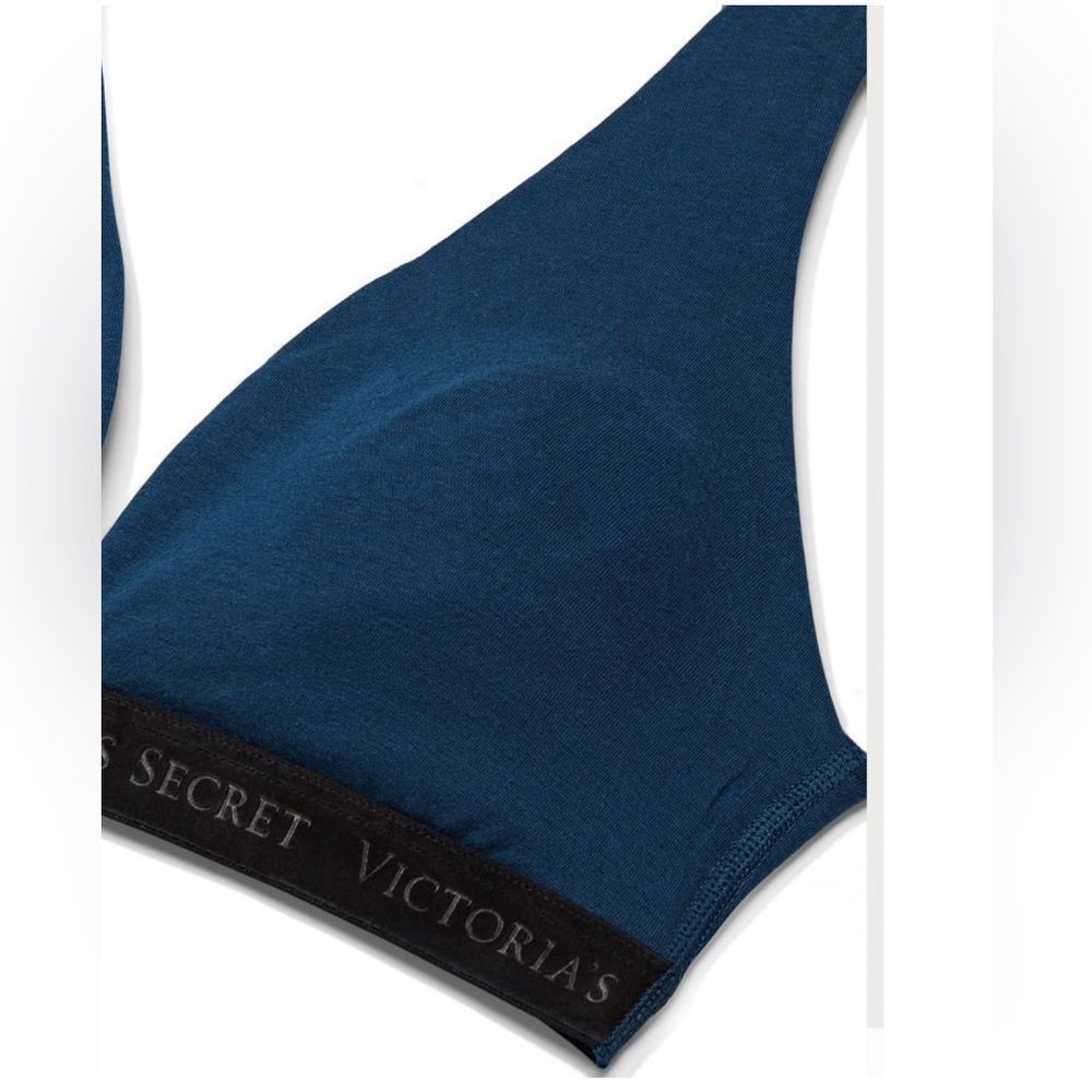 NWT Victoria’s Secret Cotton Wireless Lounge Bra - Picture 10 of 14